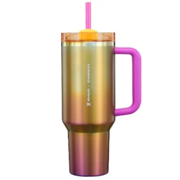 Stanley Starbucks Other - Stanley x Starbucks Flowstate Quencher 40oz Tumbler Summer Sunset Gradient NEW